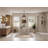 Ceiling Mount 16" High-Pressure Rainfall Shower Faucet, Dual Rainfall Shower Head System with Thermostatic Valve-89833289