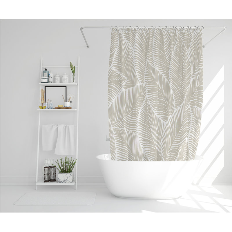 Eliyanna Polyester Shower Curtain