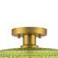 Glass Semi Flush Mount