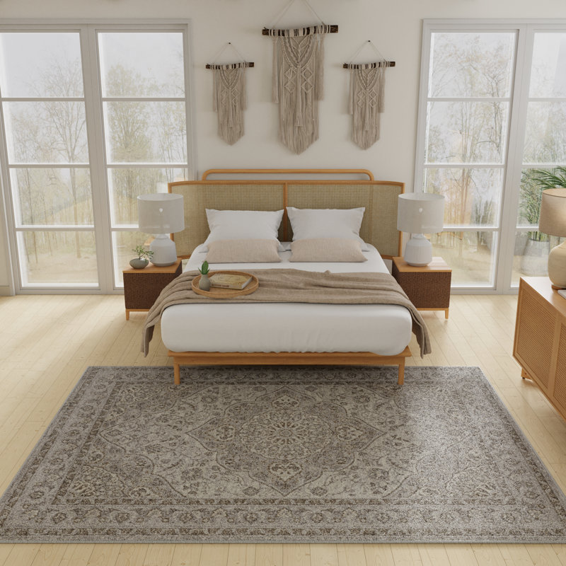 Oriental Indoor Rug, Rectangle 5'3" x 7'3''