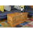 Holcombe Carved Acacia Wood Coffee Table with Storage