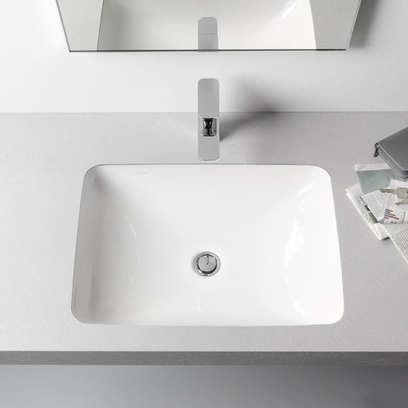 Laufen PRO S 20.87'' L Bathroom Sink, Unglazed