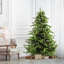 Foxtail Pine 7.5' Green Pine Artificial Christmas Tree-596987008-603104499