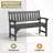 High Quality HDPE Outdoor Bench