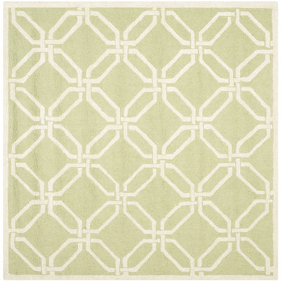 Cambridge Hand Tufted Wool Geometric Rug