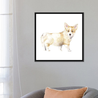 « corgi chiot », reproduction sur toile