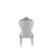 Chaise d'appoint capitonnée Khiabet en crème