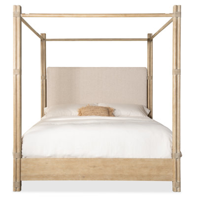 Retreat Upholstered Canopy Bed
