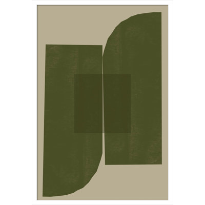 Percey "Green Composition 2" Print