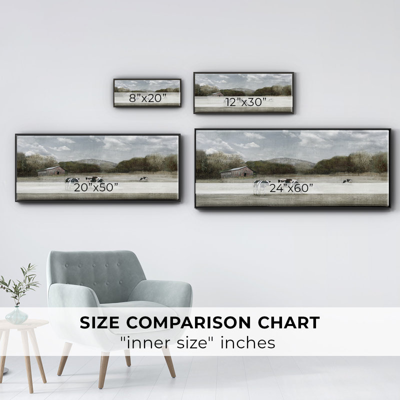 Country Satisfaction- Framed Canvas
