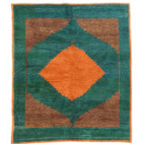 Gabbeh One-of-a-Kind 6'5" X 7'2" Hand Knotted Area Rug