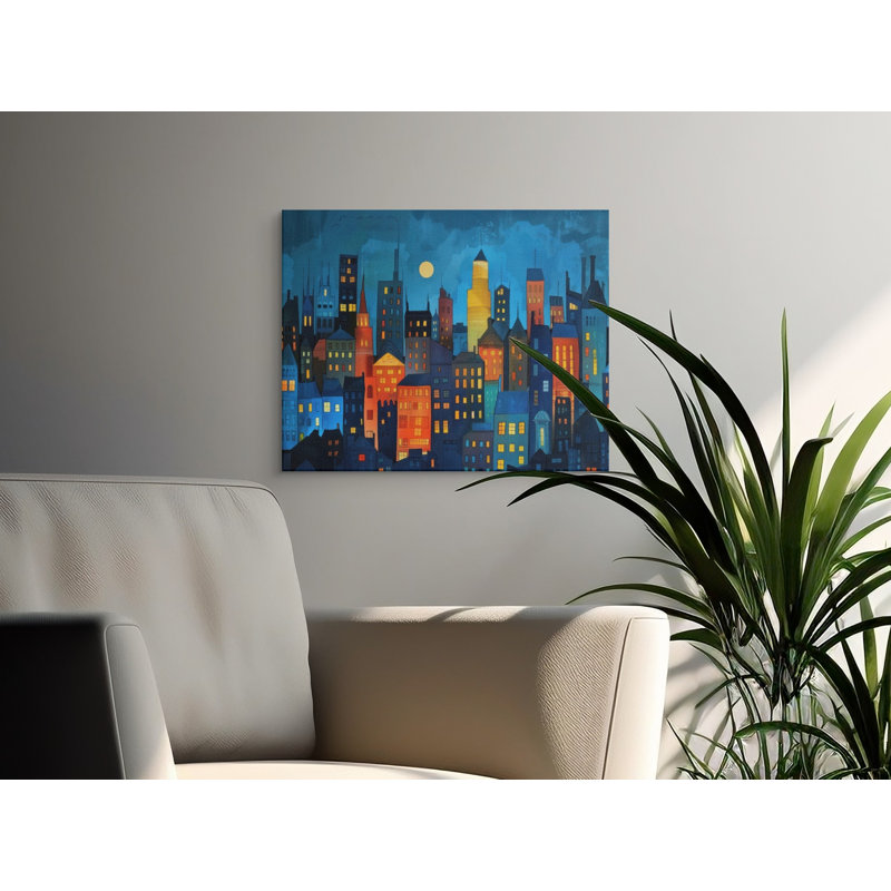 1 Piece Wrapped Canvas Wall Art Set, 40x30
