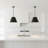 16 inch Diameter Integrated LED Black Pendant-119714348-119714349