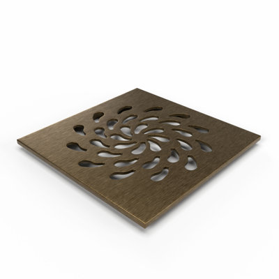 TruGard Square Drain (Aqua-Oil Brush Bronze)
