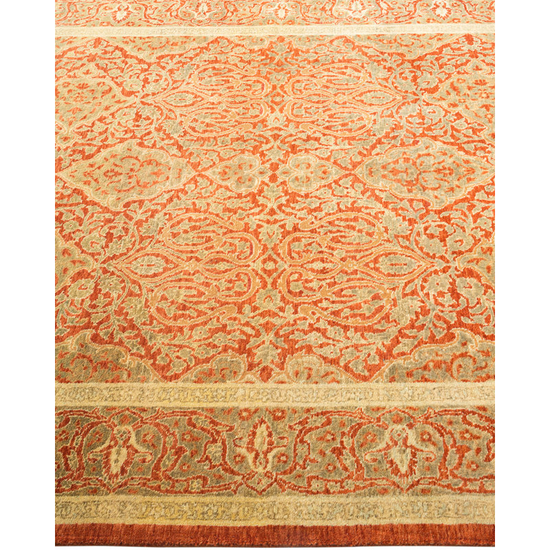 Classic One-of-a-Kind 4' 2" X 6' 7" Hand Knotted Area Rug