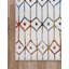 Tapis ivoire / bleu Okemah-1360335774