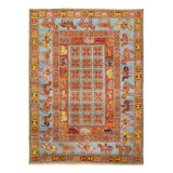 Battan One-of-a-Kind 4' X 5'9'' Hand Knotted Area Rug