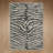 Safari Animal Print Zebra Machine Printed Washable Beige / Gray Indoor Area Rug with Non-Slip Backing-846593582