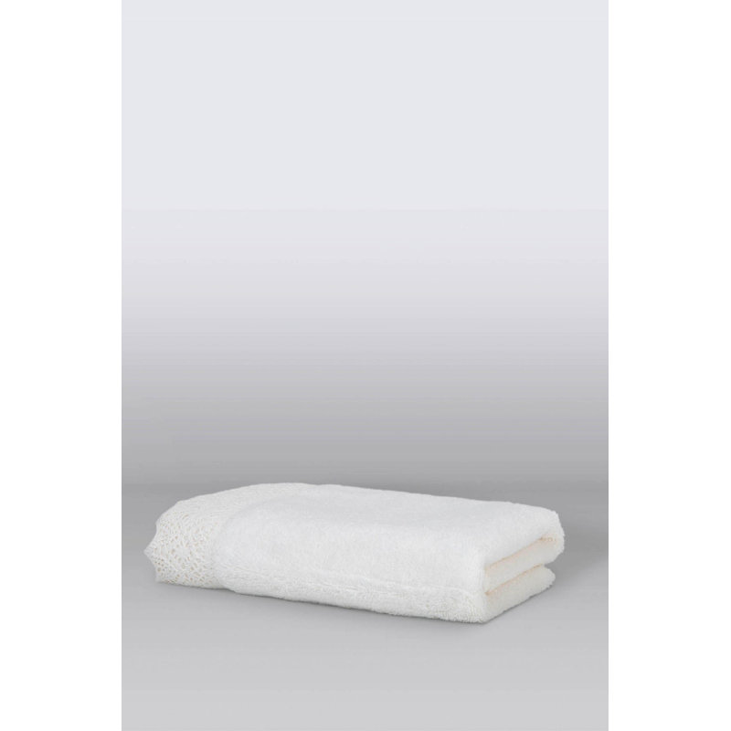 Drap de bain 100% coton Castellanos, Écru