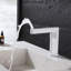 Robinet de salle de bain moderne rétractable 7,2 "avec affichage numérique de la température-129606634