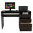 Kenai 3 Drawers Computer Desk, One Shelf-1216653526