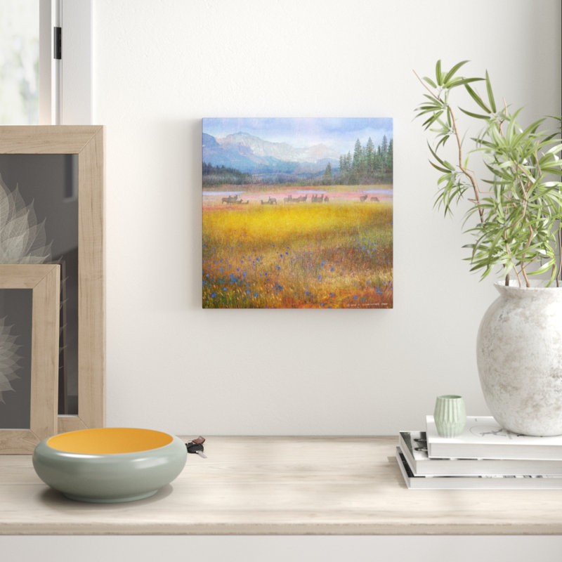 Chris Vest - Wrapped Canvas Painting, 45cm H x 45cm W x 3.81cm D