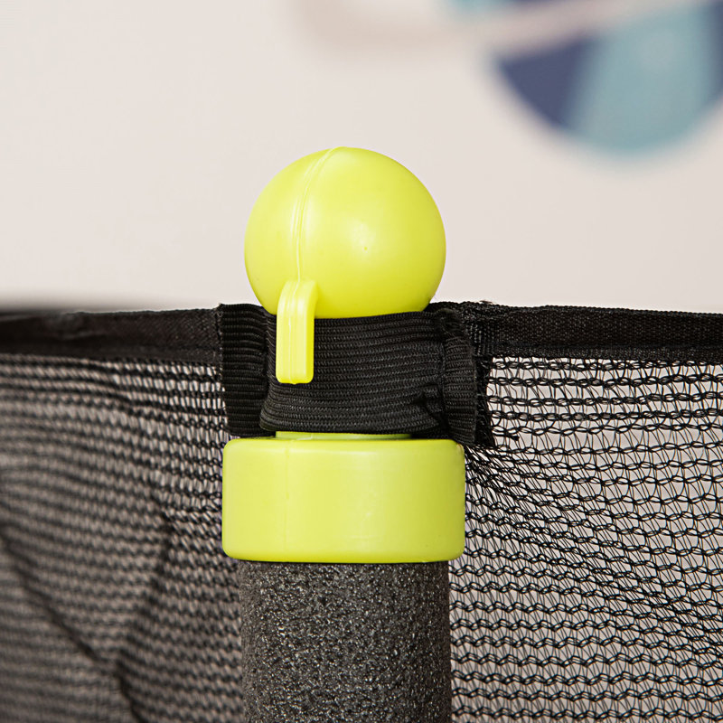 Trampoline pour enfants 5,3 pi Soozier, Noir, noir, noir, noir