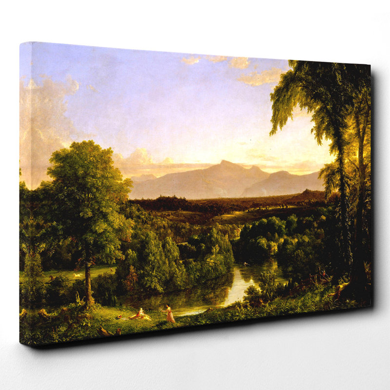 Early Autumn View of Catskill by Thomas Cole - Wrapped Canvas, 70cm H x 100cm W