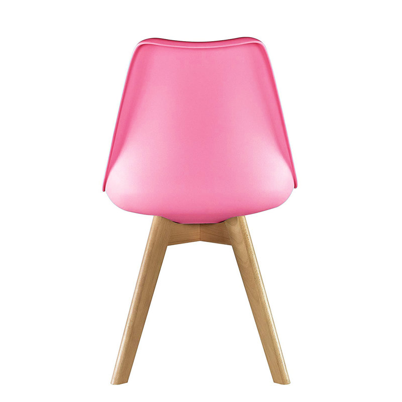 Elmsall Upholstered Dining Chair, Pink
