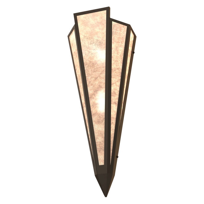 Brum 2 - Light Flush Mounted Sconce, Oil Rubbed Bronze