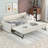 Upholstery Daybed with Trundle and USB Charging