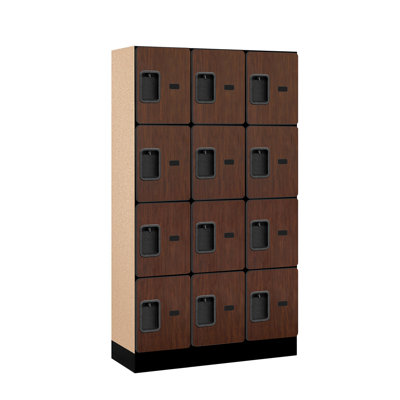 Manufactured Wood 4 - Tier Employee Locker