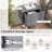  1 Pcs Floating Nightstand With Drawer Storage Modern Floating Bedroom Shelf -2073969762-2073969761