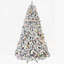 Arbre de Noël 6 pi avec lumières colorées UL-1861104538