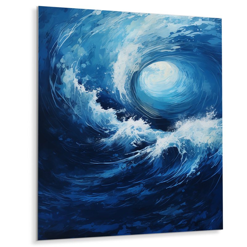 - Salon d'art mural en métal nautique et de plage, H 20 po x l 12 po x P 1 po