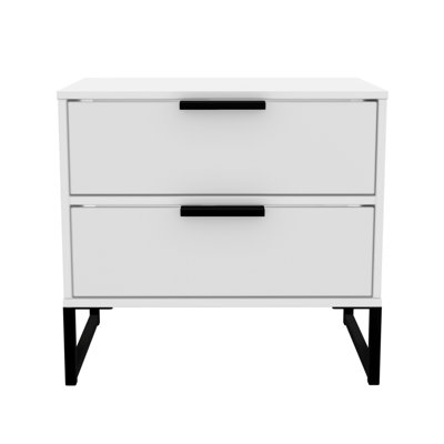 Fully Assembled Fourman 2 - Drawer Nightstand