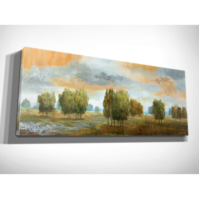 " Meadow Vista II ", 8" H x 24" W x 1.5" D