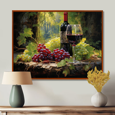 Cabernets calmes - impressions sur toile vin