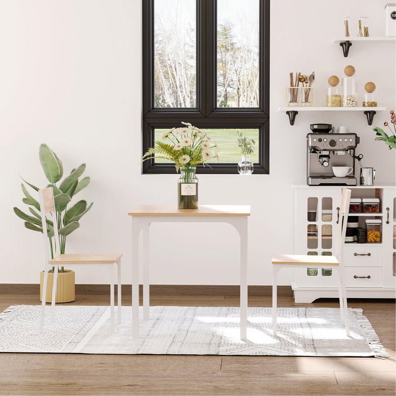 Ensemble de salle à manger rectangulaire L 27,5 po x l 27,5 po Shanda