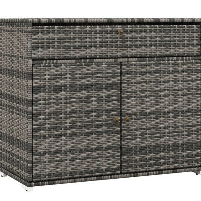 Bath Towel Rack & Pool Storage - Accessory Container Freestanding Pe Cabinet With Drawer For Spa Area Gray Outdoor Organizer Hot Tub Box Dock