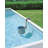 Plastic Oval Frame Set Pool 42'' H x 180'' W x 180'' L , with Pump Included