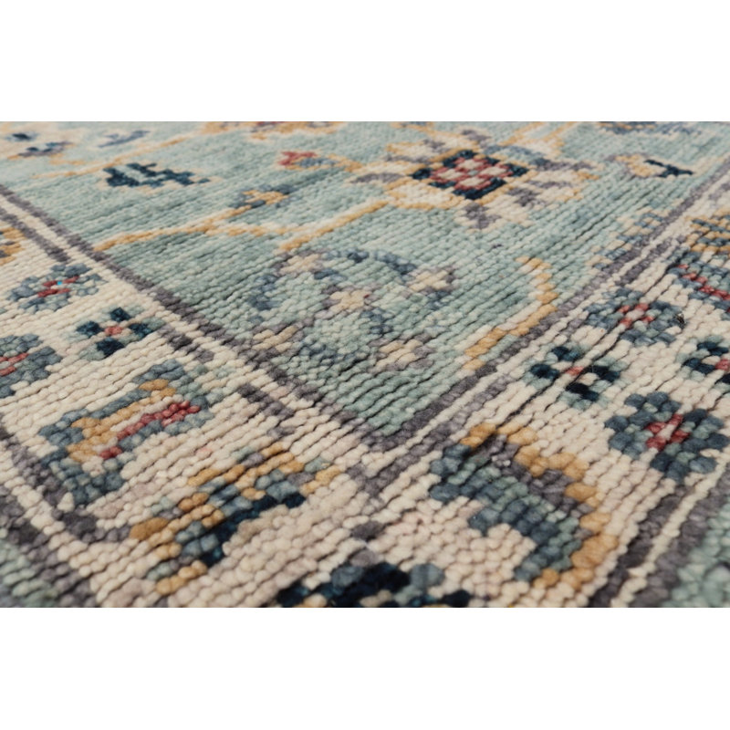Oriental Area Rug in Green