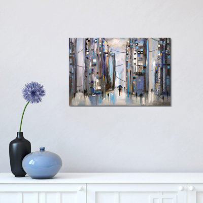 Rainy Afternoon 1 Piece Painting on Canvas