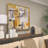 Abstract Framed Painting