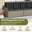 Poly Rattan Outdoor Bench-1995991725-1995991726