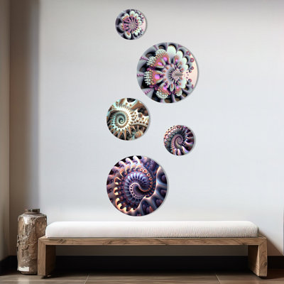 Abstract Wall Decor on Metal