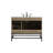 Eugene 42'' Single Bathroom Vanity with Engineered Marble Top-1866852011