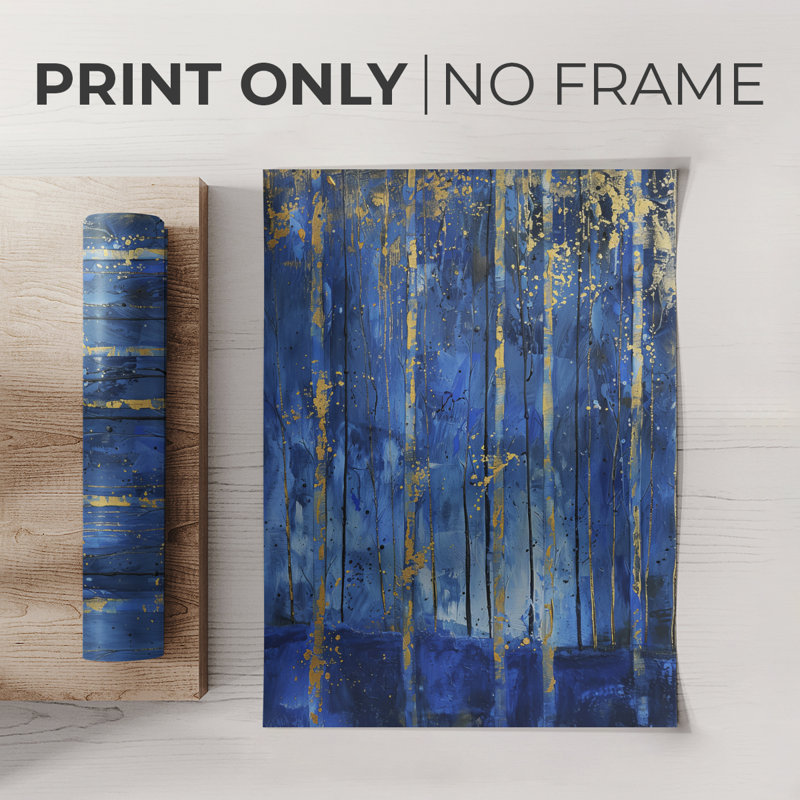 ABSTRACT Series IX -Canvas Print Only - NOT FRAMED