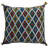 Geometric Silk Reversible Throw Pillow