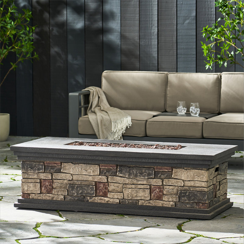 Foyer d'extérieur rectangulaire - 50 000 BTU